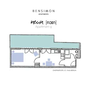 Bensimon Prenzlauer Berg Lägenhetshotell Berlin